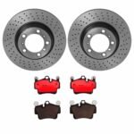 Brembo OE Rear Brake Kit with Ceramic Pads (330mm) - Porsche