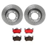 Brembo OE Rear Brake Kit with Ceramic Pads Porsche (299mm)