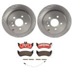 Brembo OE Rear Brake Kit with Ceramic Pads 98-03 Mercedes ML320/03-05 ML350/1999 ML430 (285mm)