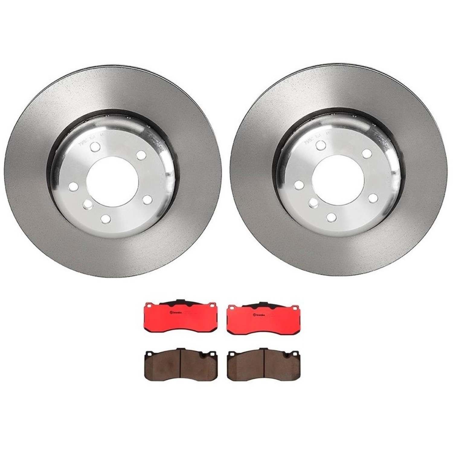 BR_KT00B78_Kit.jpg Brembo OE Front Brake Kit with Ceramic Pads BMW / MINI (338mm) - Image 1