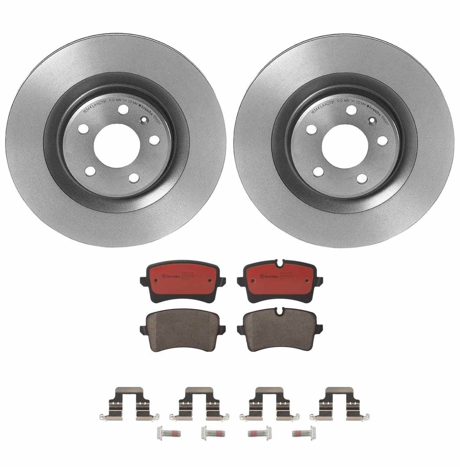 BR_KT00C30_Kit.jpg Brembo OE Rear Brake Kit with Ceramic Pads Audi (330mm) - Image 1