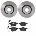 Brembo OE Front Brake Kit with Low Metallic Pads VW/Audi (312mm)