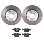 Brembo OE Front Brake Kit with Low Metallic Pads BMW (330mm)