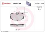 Brembo OE Prem NAO Ceramic Pads (Rear) - BMW - Image 2