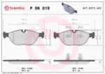 Brembo OE Prem LowMet Pads (Front) - Audi - Image 2