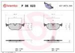 Brembo OE Prem LowMet Pads (Rear) - BMW - Image 2