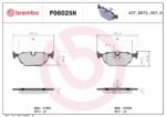 Brembo OE Prem NAO Ceramic Equivalent Pads (Rear) - BMW - Image 2