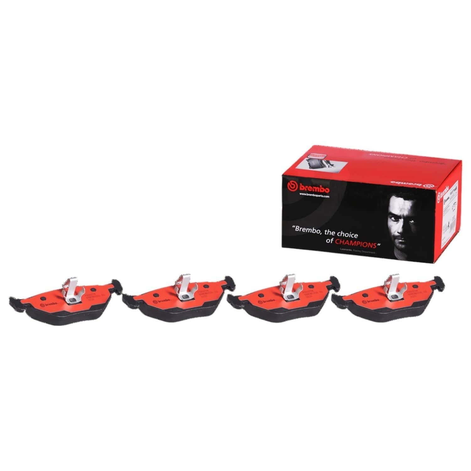 BR_P06025N_Kit.jpg Brembo OE Prem NAO Ceramic Equivalent Pads (Rear) - BMW - Image 1