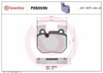Brembo OE Prem NAO Ceramic Equivalent Pads (Rear) - BMW - Image 2