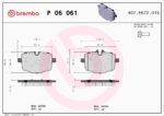 Brembo OE Prem LowMet Pads (Rear) - BMW - Image 2