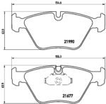 Brembo OE Prem LowMet Pads (Front) - BMW - Image 2
