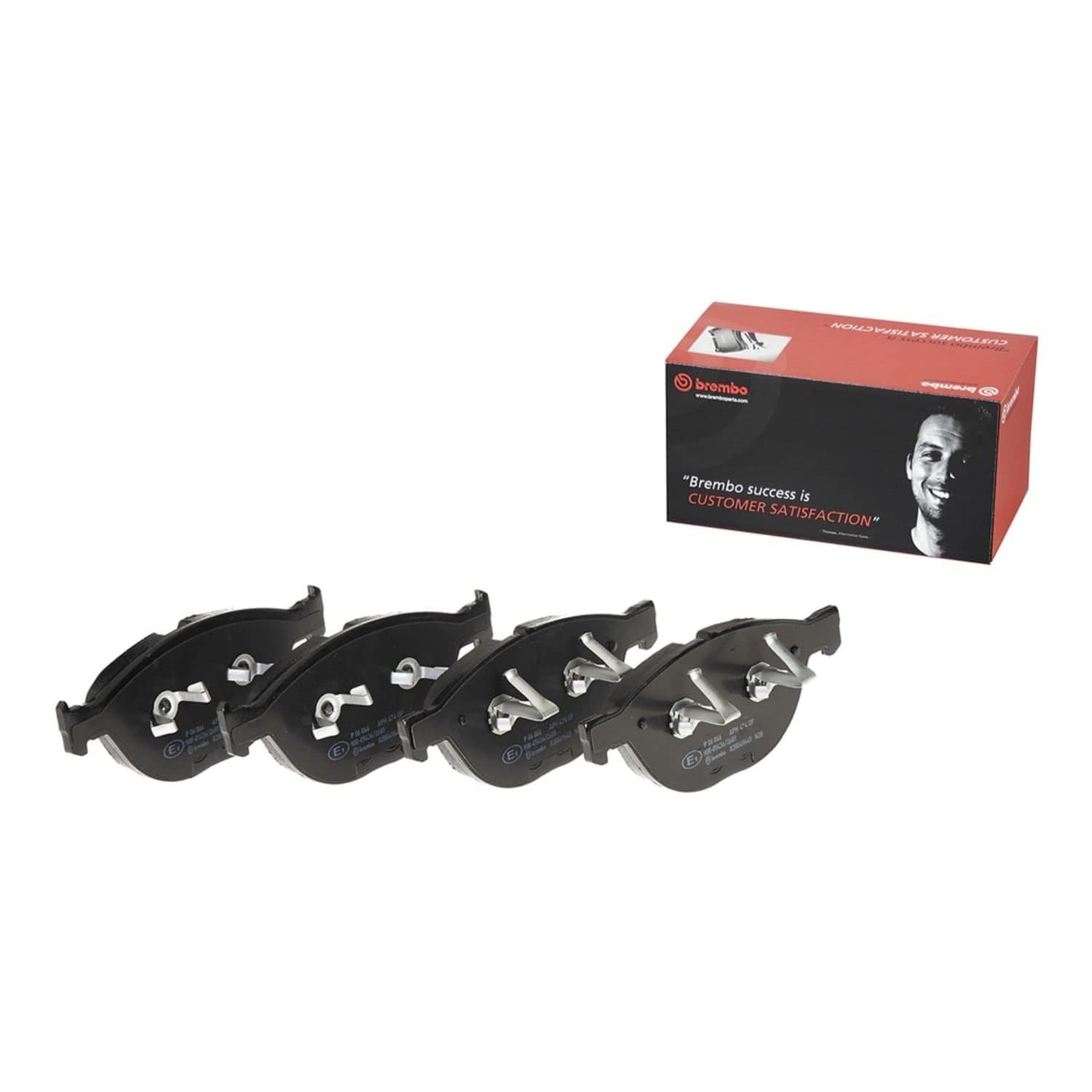 BR_P06066_Kit.jpg Brembo OE Prem LowMet Equivalent Pads (Front) - BMW - Image 1