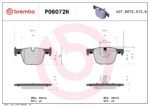 Brembo OE Prem NAO Ceramic Pads (Rear) - BMW - Image 2