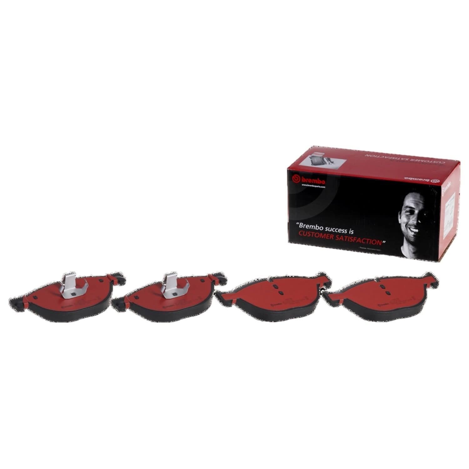 BR_P06076N_Fro.jpg Brembo Premium Ceramic OE Pad Set (Front) - BMW / F0X / F1X / 740i / 750i / 528i / 535i / 550i / 650i - Image 1