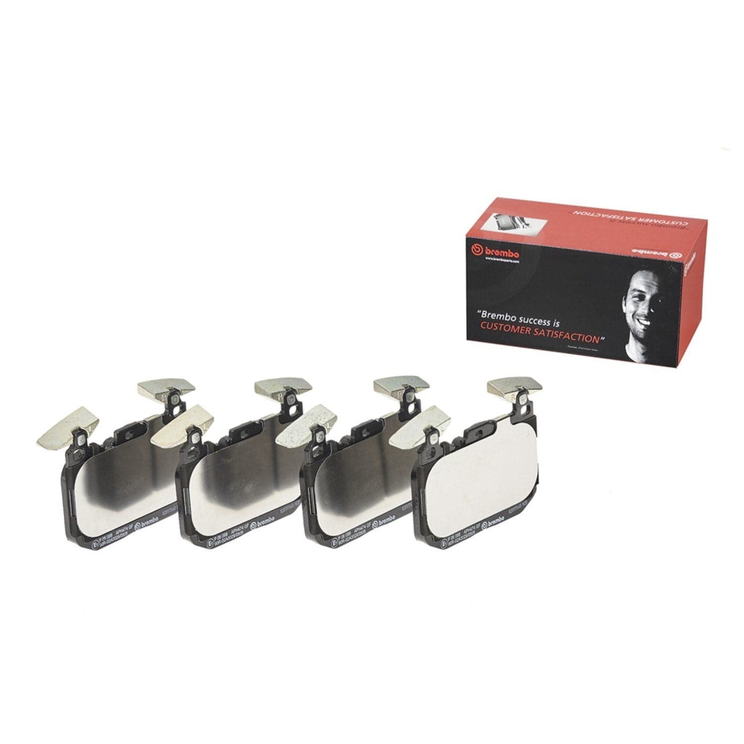 BR_P06088_Kit.jpg Brembo OE Prem LowMet Equivalent Pads (Front) - BMW - Image 1
