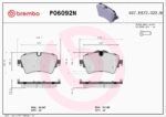 Brembo OE Prem NAO Ceramic Pads (Front) - MINI - Image 2