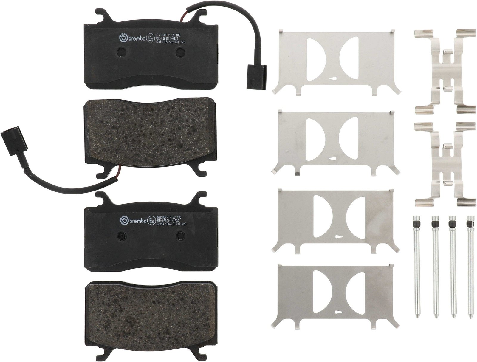 BR_P23185_Kit.jpg Brembo OE LowMet Brake Pads (Front) - Alfa - Image 1