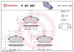Brembo OE Prem LowMet Pads (Front) - Mercedes - Image 2