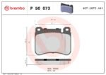 Brembo OE Prem LowMet Pads (Front) - Mercedes - Image 2