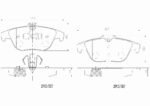 Brembo OE Prem NAO Ceramic Pads (Rear) - Mercedes - Image 2