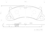 Brembo OE Prem NAO Ceramic Pads (Front) - Porsche - Image 2