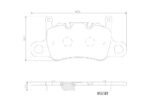 Brembo OE Prem NAO Ceramic Pads (Rear) - Porsche - Image 2