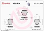 Brembo OE Prem NAO Ceramic Pads (Front) - Audi - Image 2