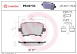 Brembo OE Prem NAO Ceramic Pads (Rear) - Audi - Image 2