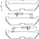 Brembo OE Prem LowMet Pads (Front) - Audi - Image 2