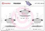 Brembo OE Prem NAO Ceramic Pads (Front) - VW/Audi - Image 2