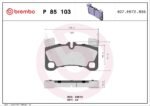 Brembo OE Prem LowMet Pads (Rear) - Porsche - Image 2