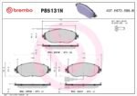 Brembo OE Prem NAO Ceramic Pads (Front) - VW - Image 2