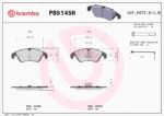 Brembo OE Prem NAO Ceramic Pads (Front) - Audi - Image 2