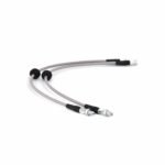 Tech-53 BMW E82 / E9X (NON-M) Front Stainless Steel Brake Line Pair - DOT Compliant