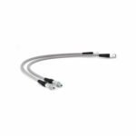 Tech-53 BMW E82 / E9X (NON-M) Rear Stainless Steel Brake Line Pair - DOT Compliant