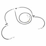Chase Bays 84-91 BMW 3-Series E30 Single Piston Brake Booster Delete Brake Line Relocation