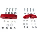 SPA Performance Red Rear Swing Axle Boots (Pair) w/ Urethane Transmission Mount Kit - VW / Bug / Beetle / Buggy / Baja - Image 3