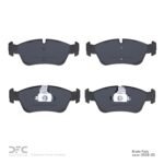 Dynamic Friction 1991-2008 BMW 325i (USA/Canada) Front Low Metallic Track/Street Pads - Image 2
