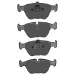 Dynamic Friction 1996-2003 BMW 528i Front Low Metallic Track/Street Pads - Image 3