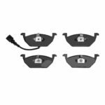 Dynamic Friction 1999-2010 Volkswagen Jetta Wagon/Jetta Sedan Front Low Metallic Track/Street Pads - Image 2