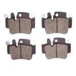 Dynamic Friction 2002-2005 Porsche 911 Rear Low Metallic Track/Street Pads