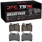 Dynamic Friction 2007-2009 Volkswagen Touareg Rear Low Metallic Track/Street Pads - Image 4