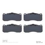 Dynamic Friction 2006-2013 BMW 330i Front Low Metallic Track/Street Pads - Image 2