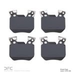 Dynamic Friction 2006-2013 BMW 330i Rear Low Metallic Track/Street Pads - Image 2
