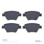 Dynamic Friction 2005-2018 Audi A3 Quattro Rear Low Metallic Track/Street Pads - Image 2