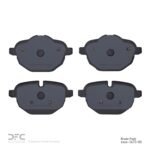 Dynamic Friction 2011-2025 BMW 530i Rear Low Metallic Track/Street Pads - Image 2