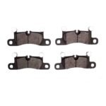 Dynamic Friction 2012-2023 Porsche 718 Boxster Rear Low Metallic Track/Street Pads