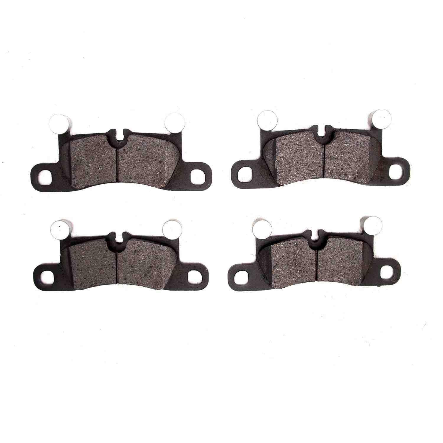 DF_1000165500_Fro.jpg Dynamic Friction 2012-2023 Porsche 718 Boxster Rear Low Metallic Track/Street Pads - Image 1