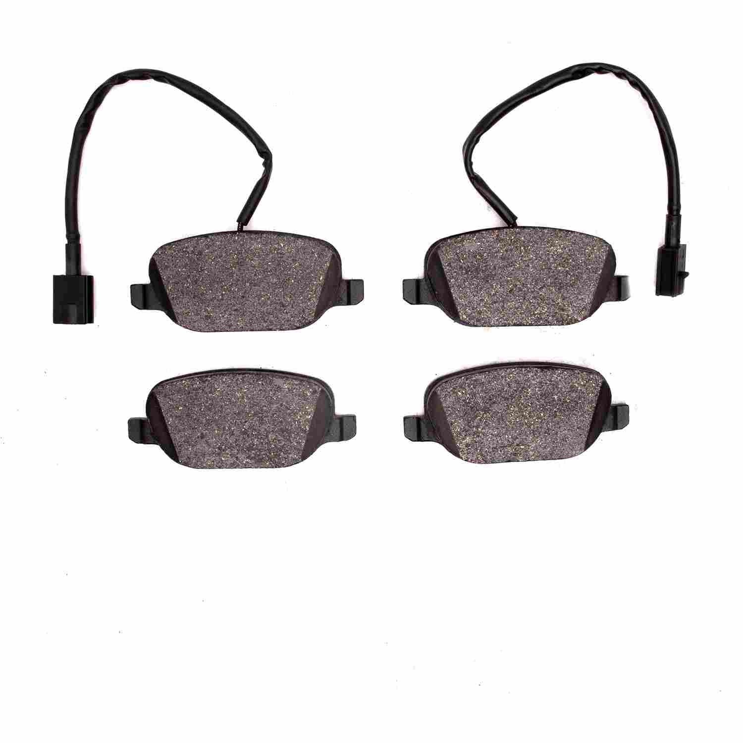 DF_1000182200_Fro.jpg Dynamic Friction 2015-2020 Alfa Romeo 4C Rear Low Metallic Track/Street Pads - Image 1