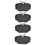 Dynamic Friction 1983-2004 BMW 325 Rear/Front Active Performance Pads - Low Metallic - Image 3